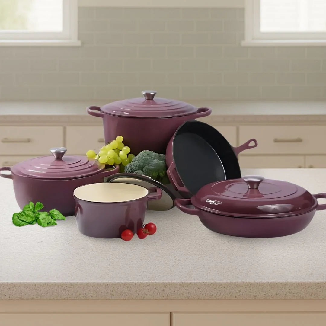 Gourmetific™ Cast Iron Cookware Set