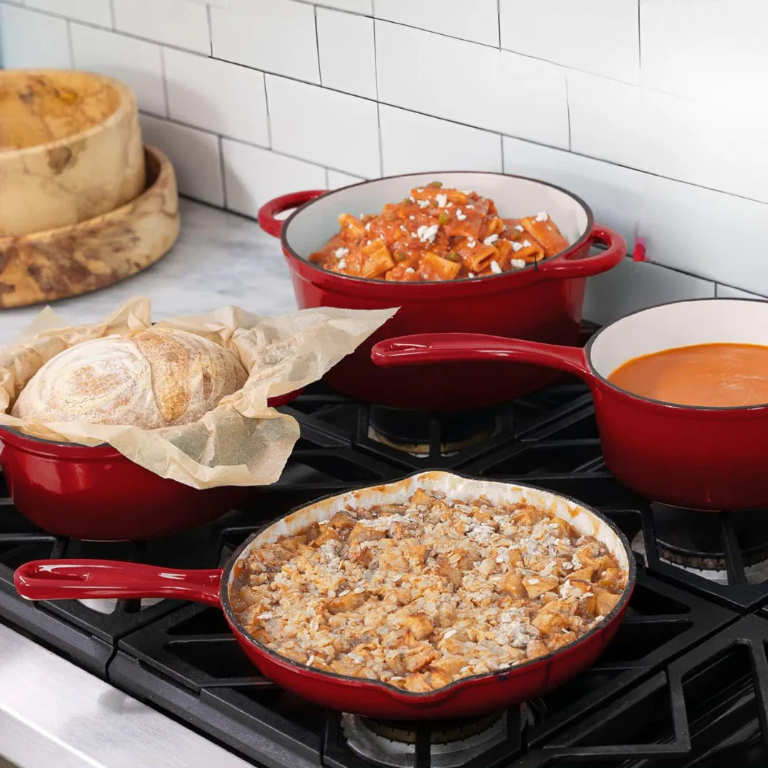 Gourmetific™ Cast Iron Cookware Set