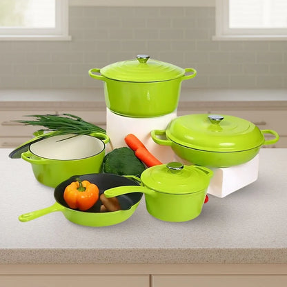 Gourmetific™ Cast Iron Cookware Set