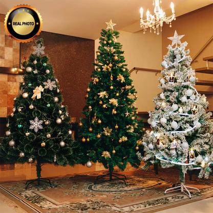 Snowy Pine Christmas Tree 1.5 m / 4.9 ft – 350 Branches [Black Friday Offer]